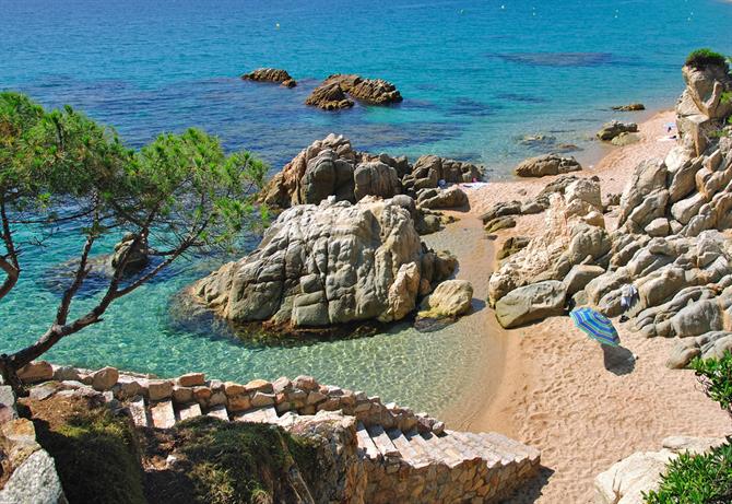 Tossa de Mar beach