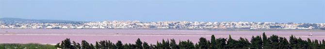 Der pinke Salzsee von Torrevieja