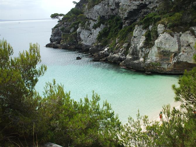 The virgin beaches of Menorca - Macarelleta