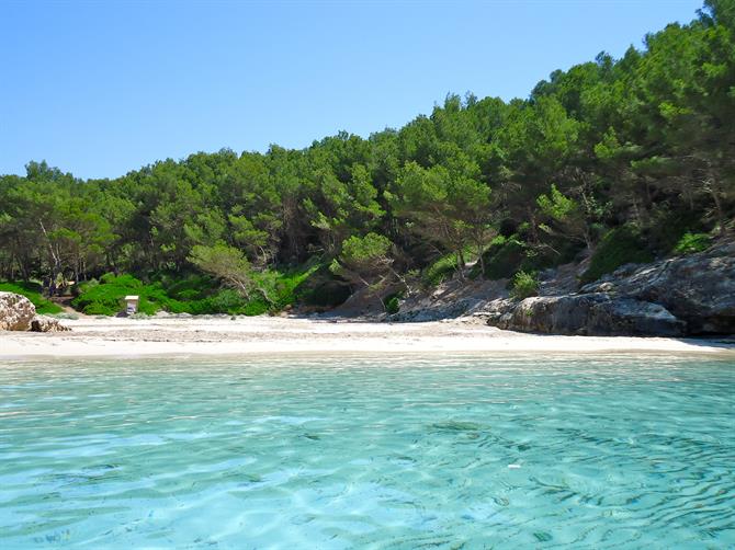 The virgin beaches of Menorca - Cala Fustam