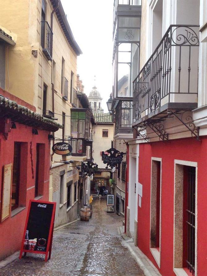 uliczki na Starym Mieście, Toledo