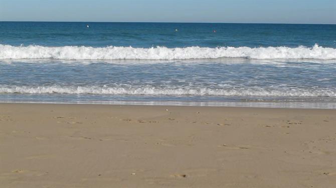 Torrevieja's long and sandy beach