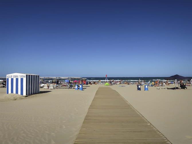 Playa Norte, Gandia - Valencia Kommune (Spanien)