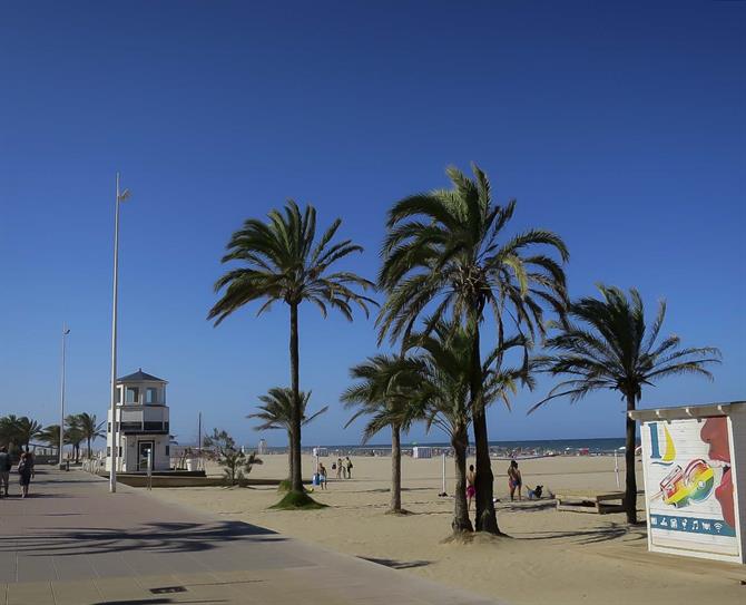 Paseo, Playa Norte de Gandía