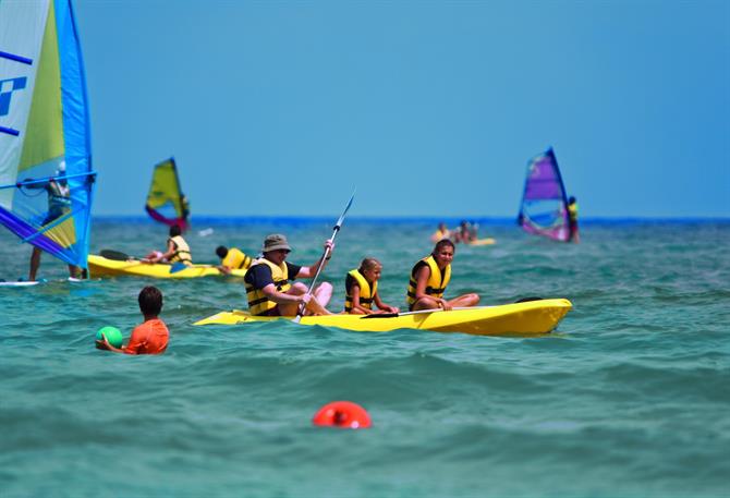 Gandia playa, watersport