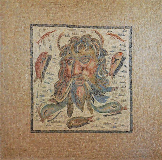 Mosaico romano en Cordoba