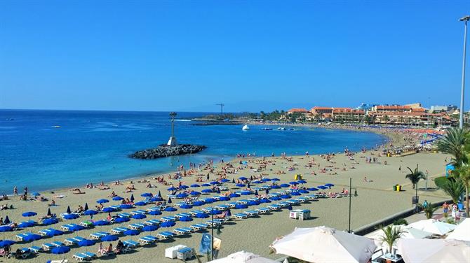 Playa de las Vistas på Teneriffa