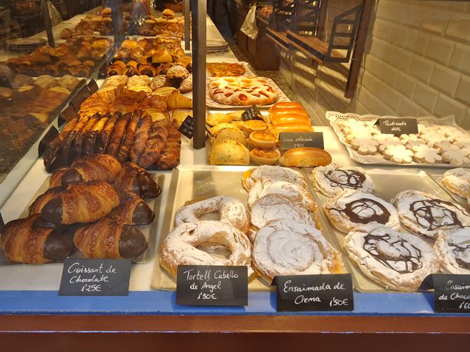 Pâtisseries à Minorque - Baléares (Espagne)