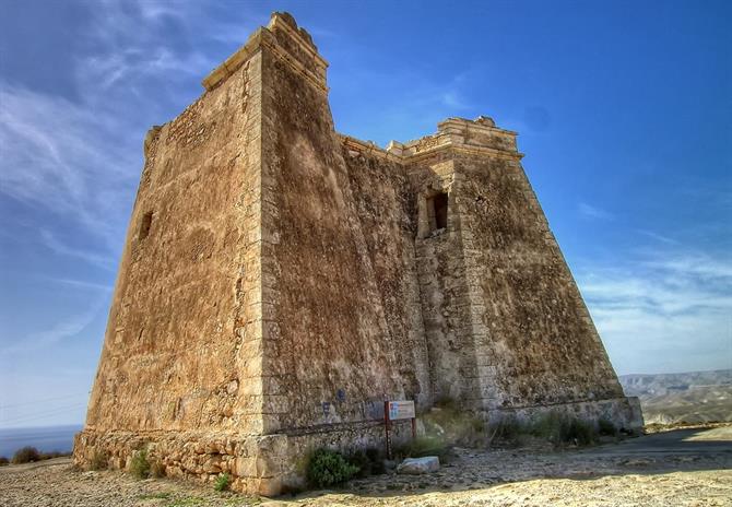 Turm La Mesa Roldan in Almeria. Game of Thrones 6