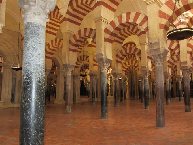 Søjlerne i La Mezquita