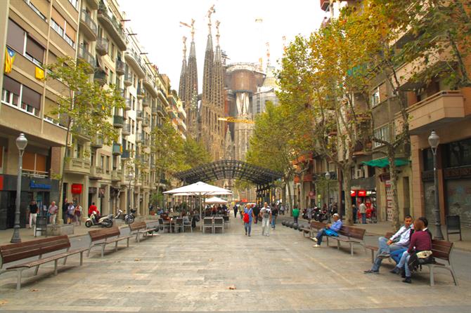 Sagrada Familia Rambla