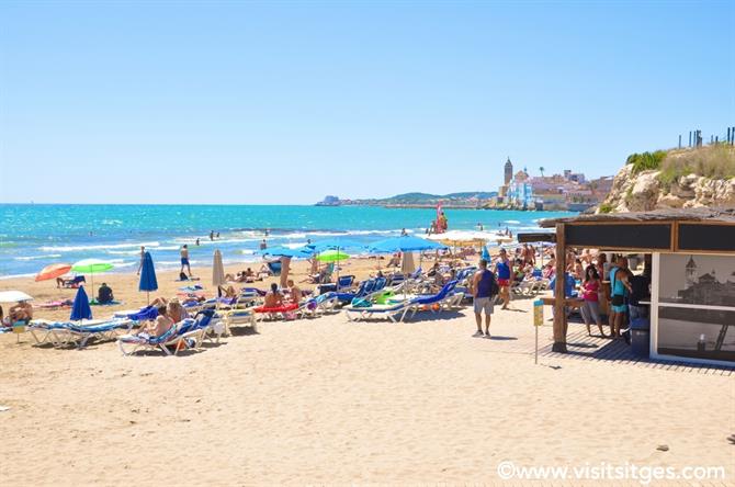 Cala Balmins, Sitges