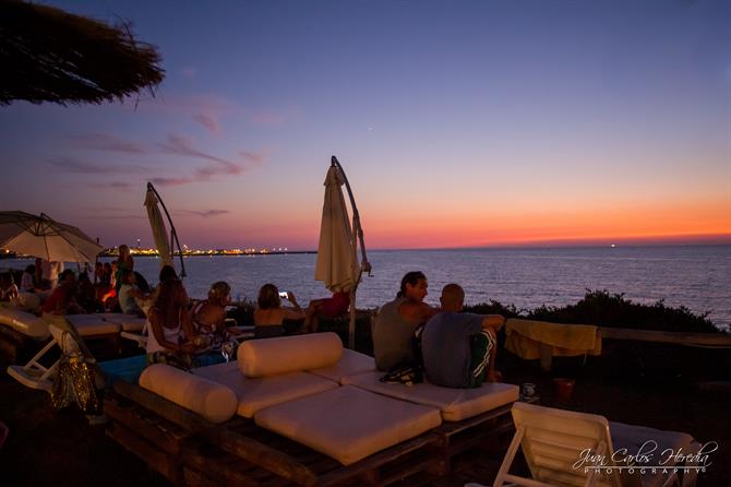 Abendstimmung an der Playa de la Cruz de Mar, Chipiona