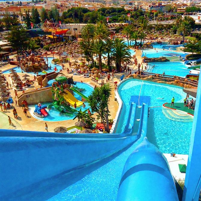 Aquamijas Wasserpark in Mijas, Malaga