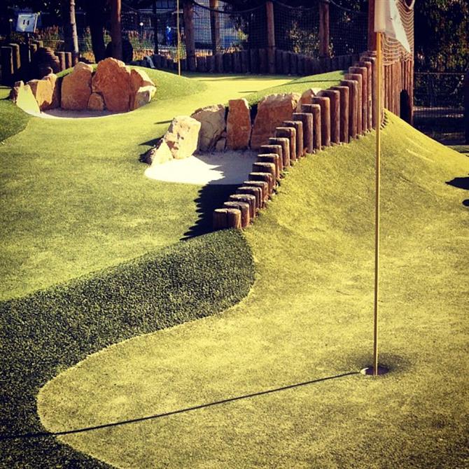 Adventure Golf à Fuengirola, Malaga - Costa del Sol (Espagne)