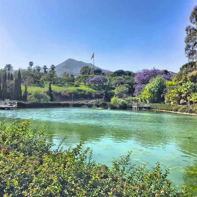 Parque de la Paloma à Benalmadena, Malaga - Costa del Sol (Espagne)