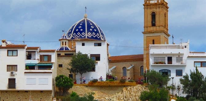 Altea's iconic church