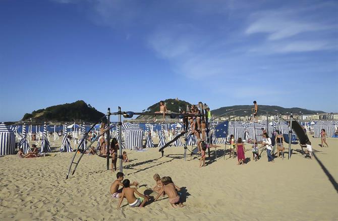 Playa de Ondarreta, San Sebastián