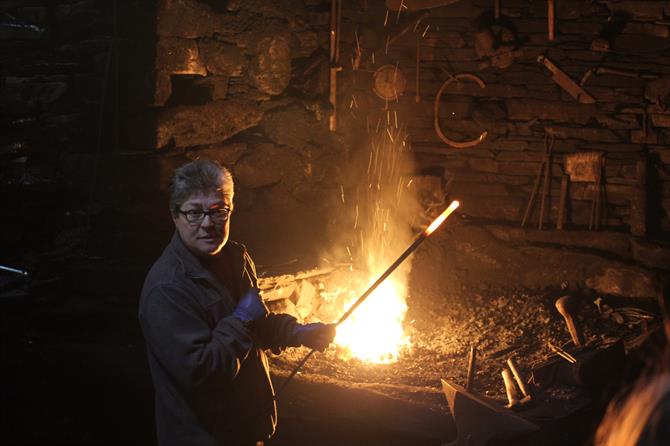 Blacksmith in Os Teixois