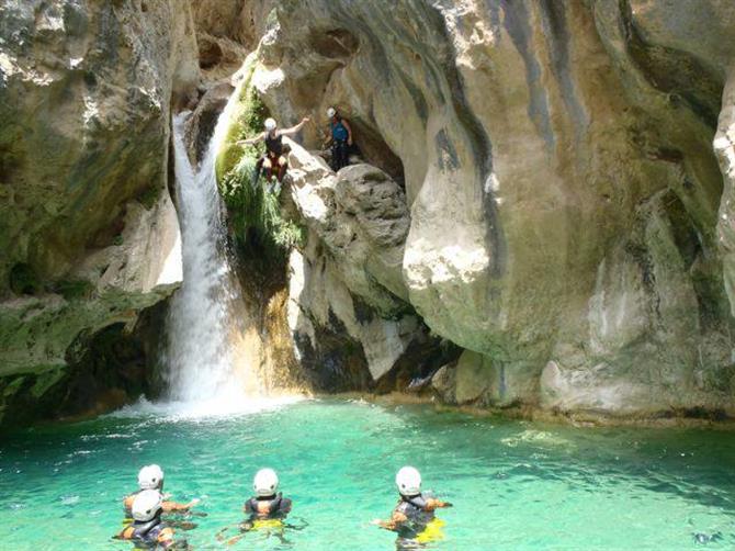 Canyoning in Andalusia