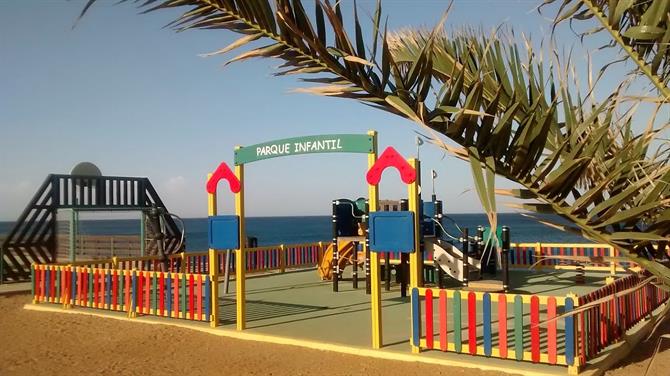 Spielplatz Playa Descargador, Mojacar Playa