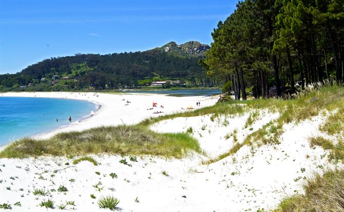 Rodas beach, Cíes Islands in Vigo