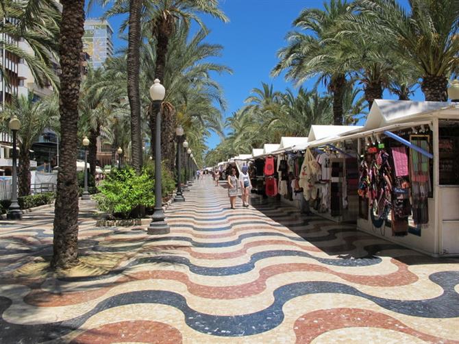 Explanada de Espana in Alicante