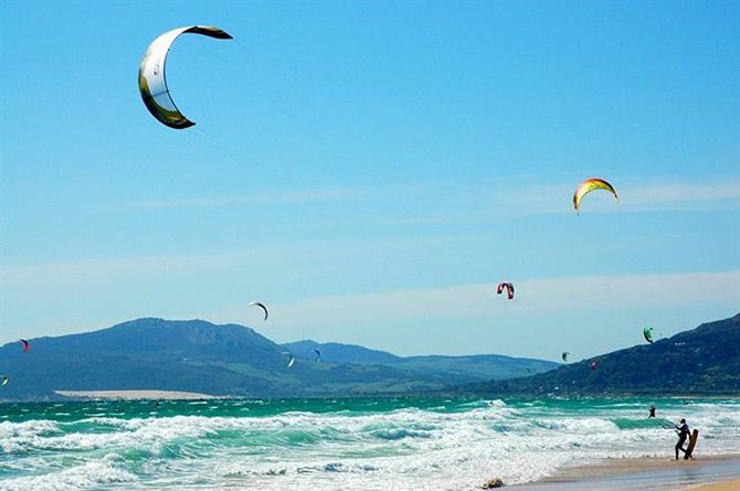 Kitesurfing in Tarifa