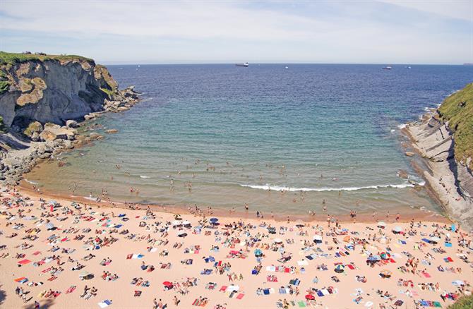 Plage de Mataleñas, Santander - Cantabrie (Espagne)