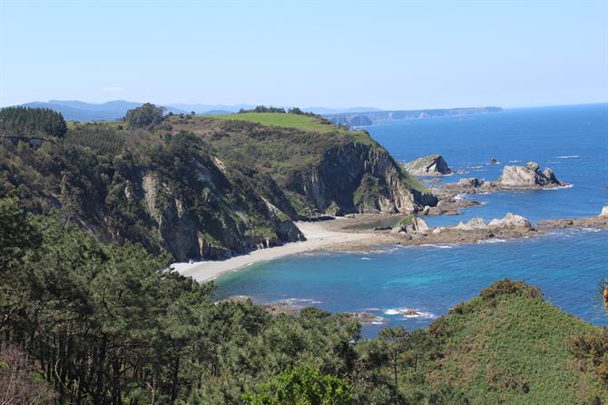 Playa del Silencio in Cudillero