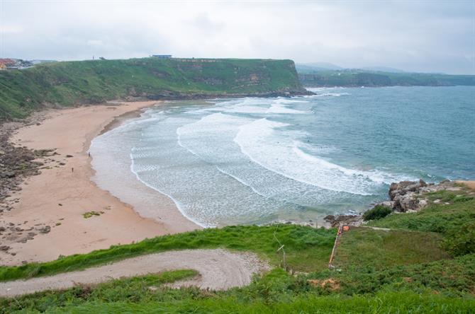 Plage de Los Locos, Suances - Cantabrie (Espagne)