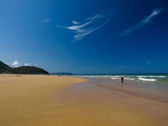 Plage de Berria, Santoña - Cantabrie (Espagne)