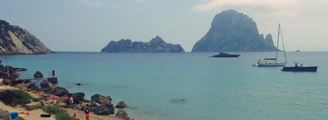 Die Insel Es Vedra vor Ibiza