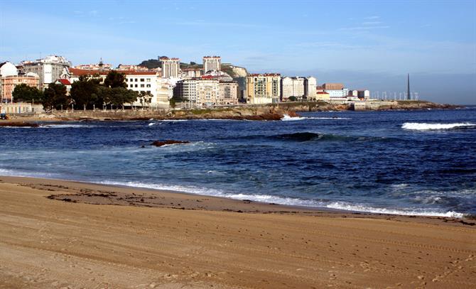 La Coruna - Riazor beach