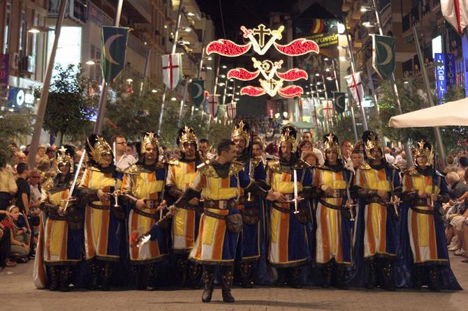 Moors and Christians in Benidorm