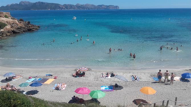 Spiaggia ad Alcudia