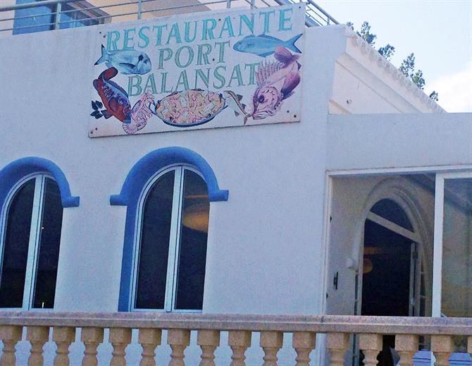 Restaurante Port Balansat, Ibiza,