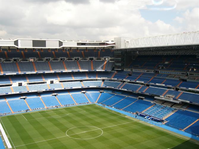 Madrid - Santiago Bernabeu Stadium