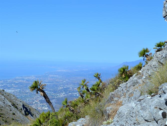 Costa del Sol - La Concha Marbella fra fugleperspektiv