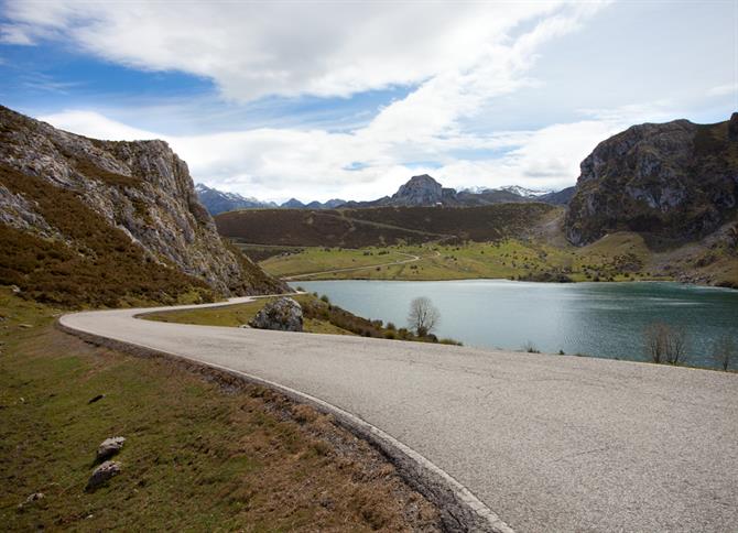 Asturien - Enol-søen - Picos de Europa, Camino Frances