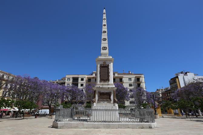 Plaza de la Merced, Malaga - Costa del Sol (Spanje)