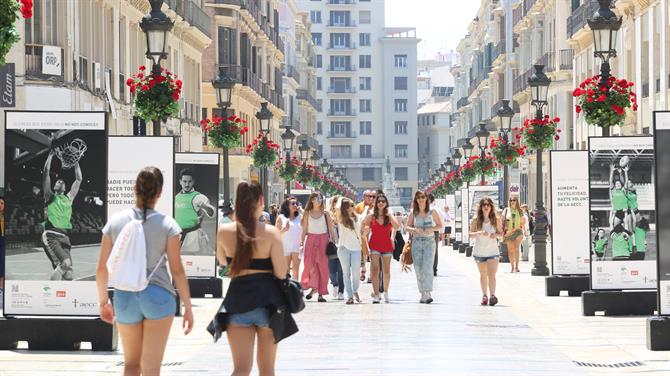 Calle Larios in Malaga