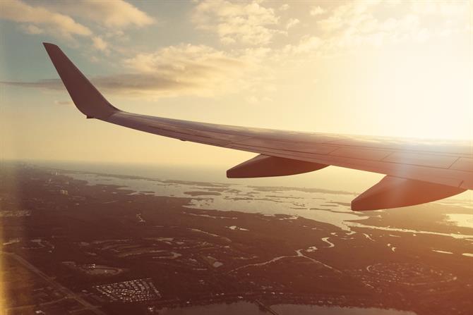 Preparados para uma viagem de avião