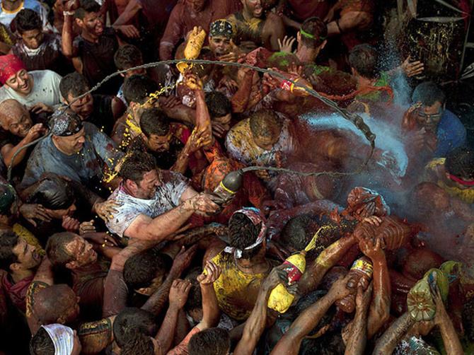 Cascamorras-festen i Spania