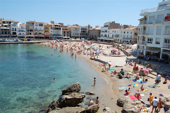 Playa de Montgó, L'Escala - Costa Brava / Gérone (Espagne)