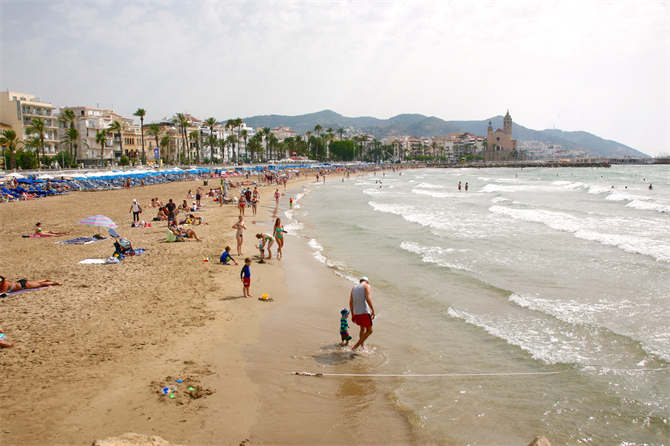 Sitges strand