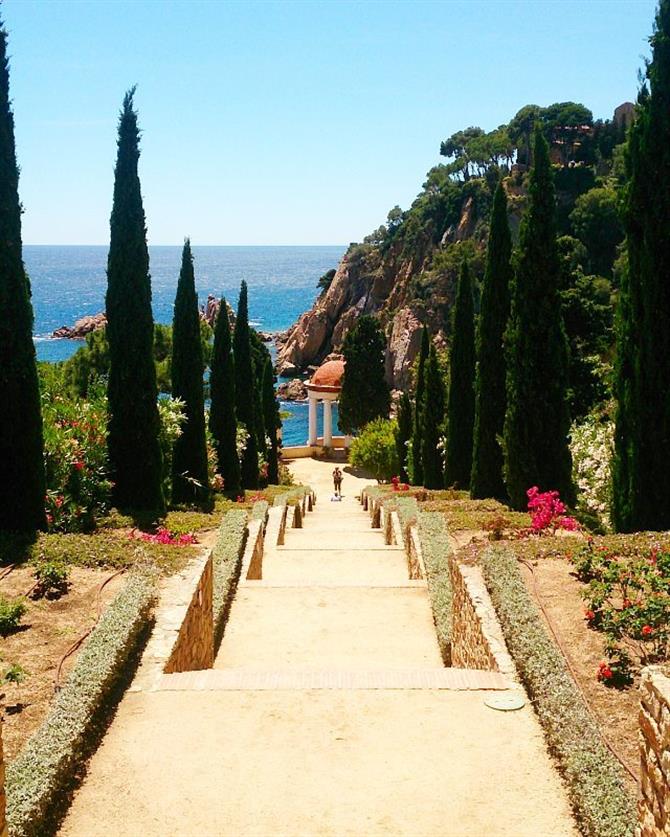 Den botaniske hagen Marimurtra i Blanes