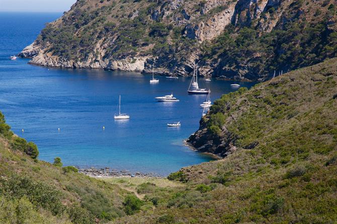 Cala el Canadell à Rosas, Catalogne - Costa Brava (Espagne)