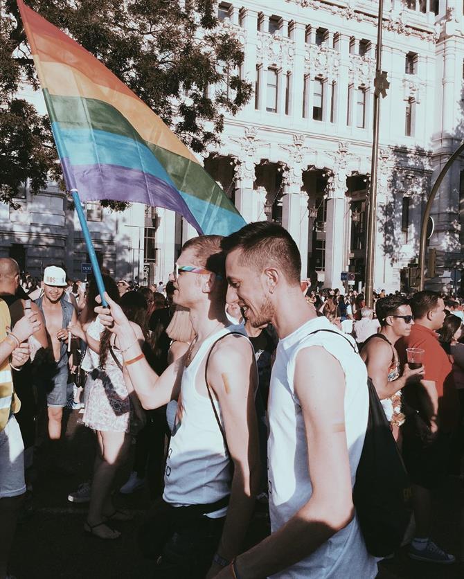 Gay Pride celebrations in Spain