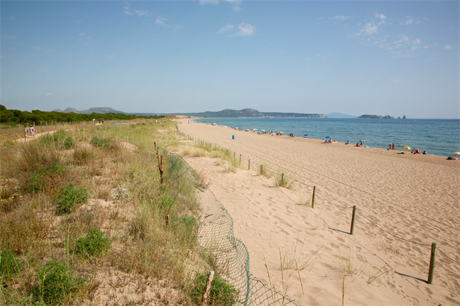 Platja de Pals, Costa Brava - Catalogne (Espagne)